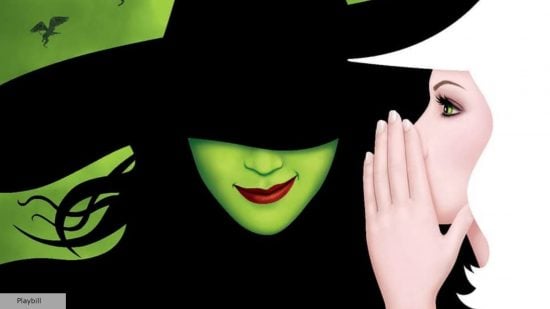 Wicked movie release date: musical playbill logo