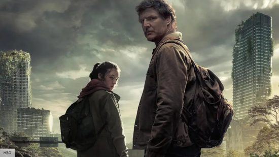 The best horror series: Bella Ramsey and Pedro Pascal as Ellie and Joel in The Last of Us TV series