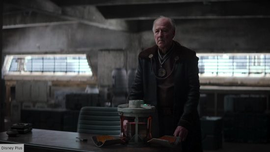 Best characters in The Mandalorian: Werner Herzog as The Client in The Mandalorian