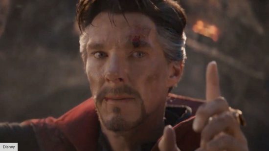 Benedict Cumberbatch as Doctor Strange in Avengers Endgame