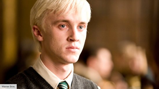 Tom Felton as Draco Malfoy in the Harry Potter movies
