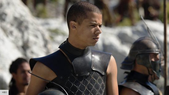 Jacob Anderson as Greyworm in Game of Thrones
