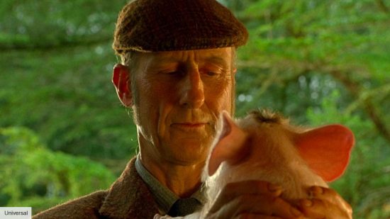 James Cromwell shares sweet story behind Babe's most iconic line