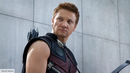 Jeremy Renner as Hawkeye in the MCU is in a critical but stable condition