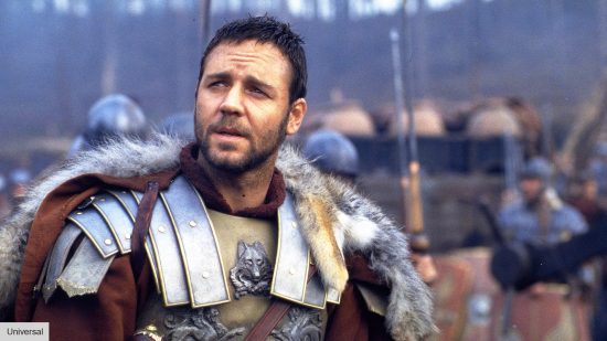 Russell Crowe as Maxmus in Gladiator