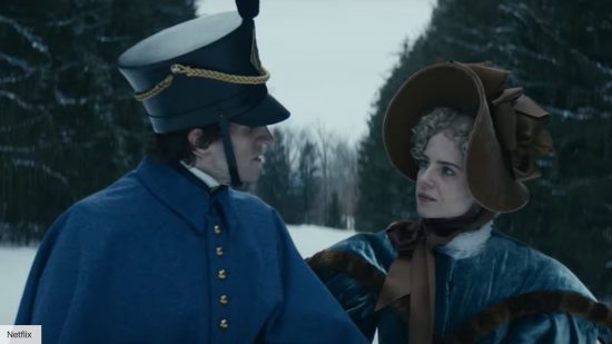 The Pale Blue Eye interview Lucy Boynton: Lea and Edgar on a date