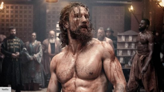 Vikings Valhalla: Harald shirtless after a fight