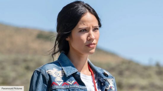 Yellowstone cast: Kelsey Asbille as Monica Long-Dutton
