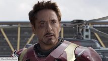 Iron man movies in order: Robert downey Jr as Iron Man in Captain America Civil War