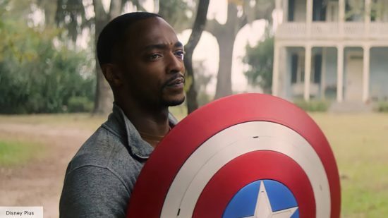 Anthony Mackie as Sam Wilson in Captain America and The Winter Soldier