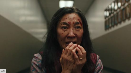 The best Michelle Yeoh movies: Michelle Yeoh as Evelyn in Everything Everywhere All At Once
