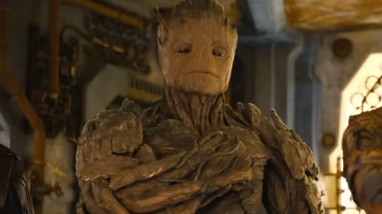 Guardians of the Galaxy Vol 3 features a new form for Groot in the MCU movie