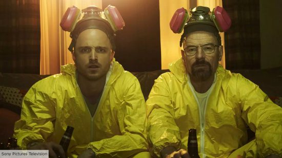 Jesse and Walter White in Breaking Bad