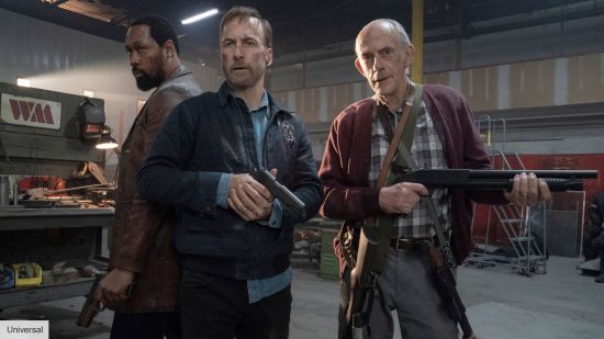 Movies like John Wick: Bob Odenkirk and Christopher Lloyd in Nobody