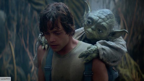 Star Wars Luke Skywalker: Luke training on Dagobah