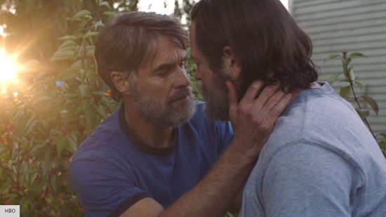 Murray Bartlett and Nick Offerman as Frank and Bill in The Last of Us