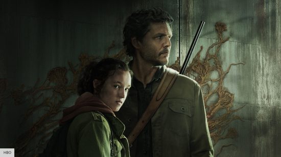 Bella Ramsey as Ellie, and Pedro Pascal as Joel in The Last of Us TV Series