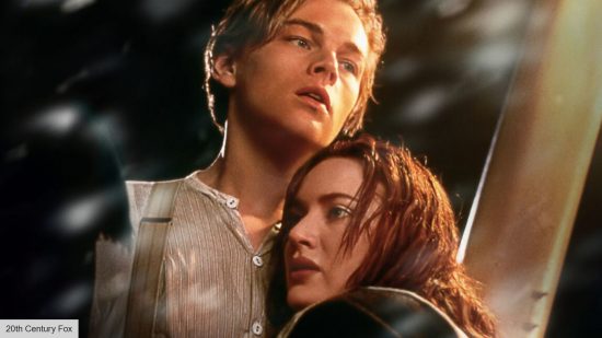 Titanic review: Jack and Rose standing in the cold on the ship