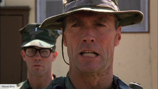 Clint Eastwood in Heartbreak Ridge