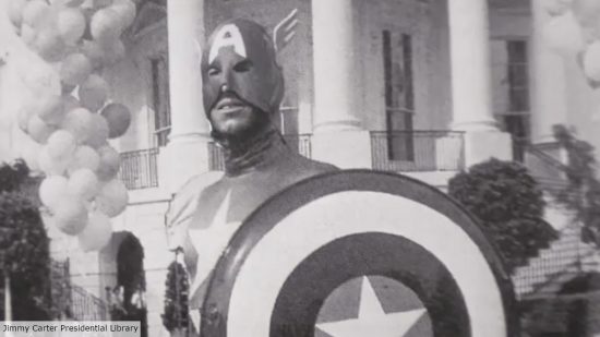 Jonathan Frakes as Captain America
