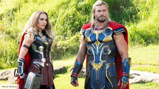 Thor and Jane in Love and Thunder