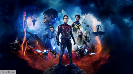 Paul Rudd and the cast of Ant_man and the Wasp Quantumania