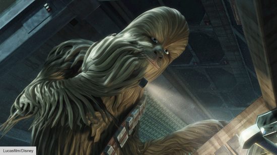 Chewbacca in Star Wars The Clone Wars