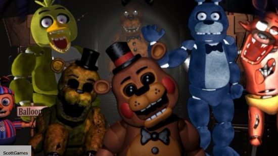 Five Nights at Freddy's set pictures