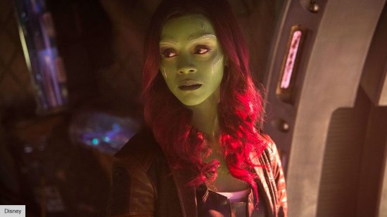 Guardians of the Galaxy cast: Zoe Saldaña as Gamora