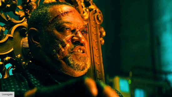 John Wick cast: Laurence Fishburne as the Bowery King