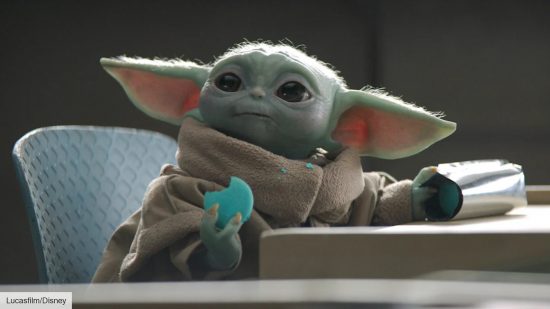 Baby Yoda / Grogu in The Mandalorian