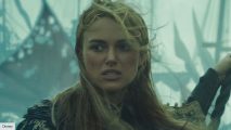 Keira Knightly as Elizabeth Swann in Pirates of the Caribbean