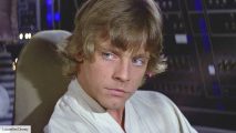 Mark Hamill as Luke Skywalker in Star Wars A New Hope