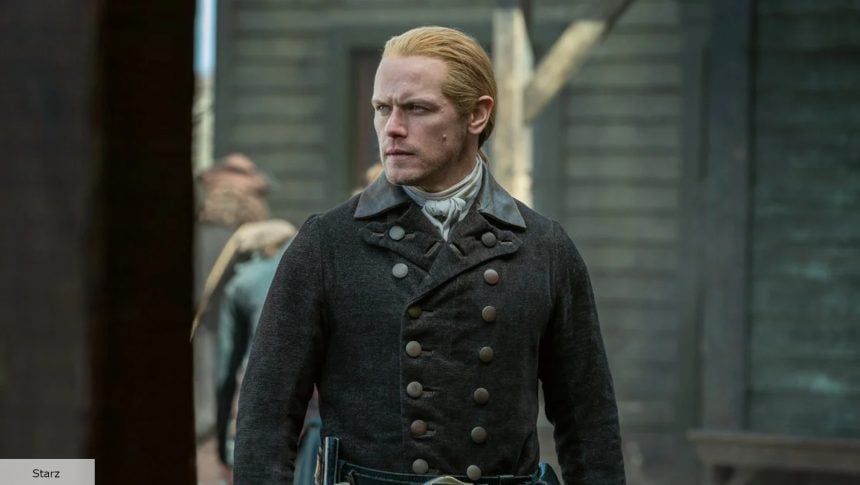 Sam Heughan as Jamie in Outlander season 7