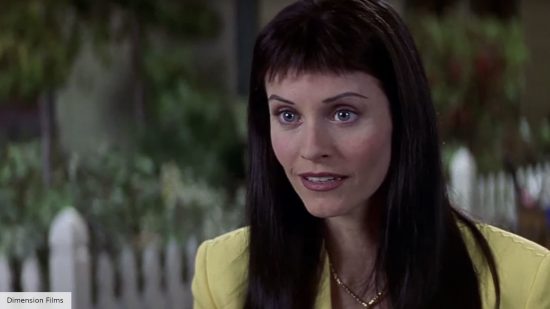 How to watch the Scream movies in order: Courteney Cox as Gale in Scream 3