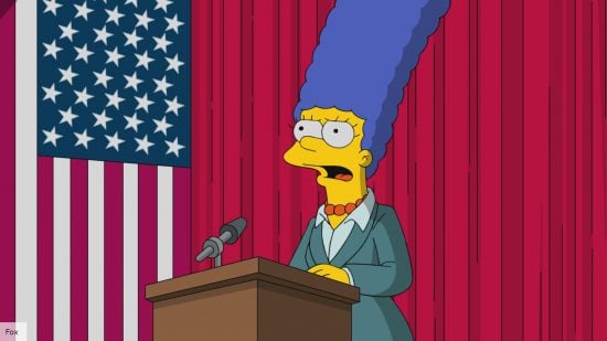 Marge Simpson once wrote a letter to the First Lady of the United States