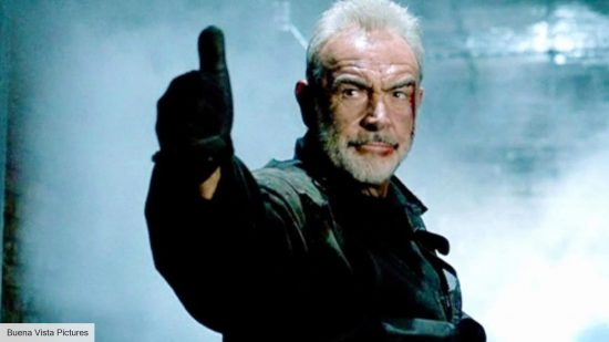 Best action movies: Sean Connery as John Patrick Mason in The Rock