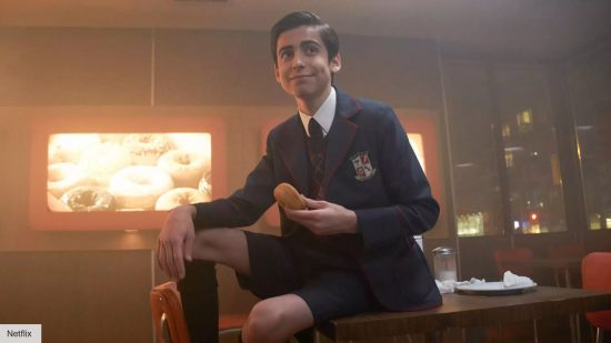 The Umbrella Academy cast: Aidan Gallagher as Number Five