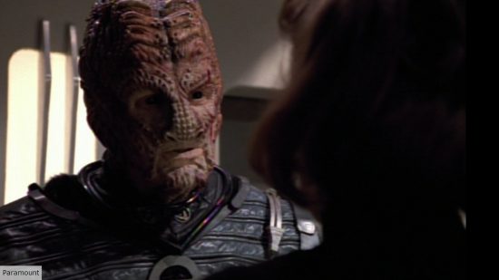 When did Picard meet the Hirogen? Hirogen in Voyager