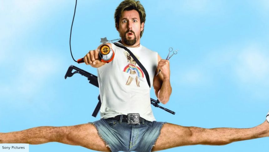 Adam Sandler is known for comedy movies rather than stunts