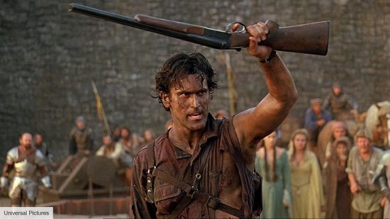 Evil Dead movies in order: Bruce Campbell as Ash in Army of Darkness