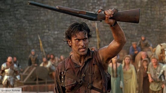 Bruce Campbell in horror movie Army of Darkness
