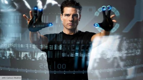 Tom Cruise in Minority Report, one of the besct science fiction movies ever made