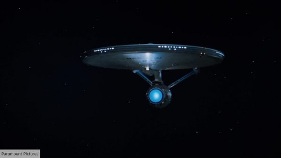 USS Enterprise in Wrath of Khan