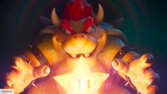 Bowser in the new Super Mario movie