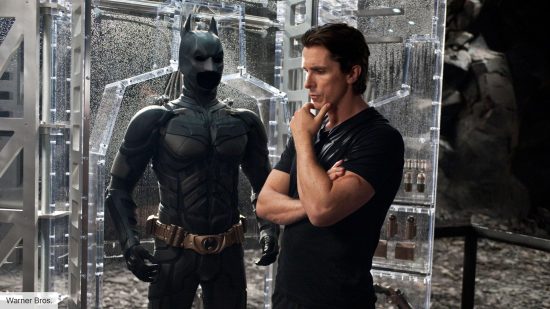 Christian Bale as Bruce Wayne in The Dark Knight