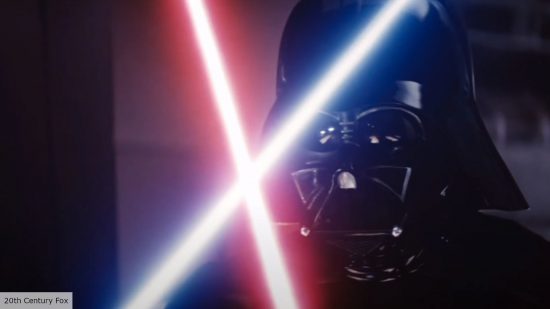 Darth Vader vs Luke in Empire Strikes Back