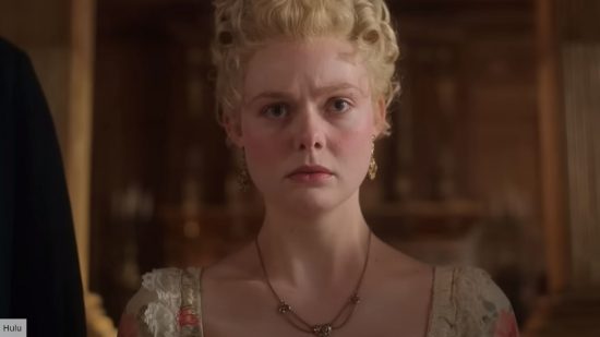 Elle Fanning in the great cast as Catherine the graet