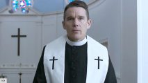 The best Ethan Hawke movies: Ethan Hawke as Reverend Toller in First Reformed