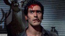 Bruce Campbell as Ash in horror movie classic Evil Dead 2